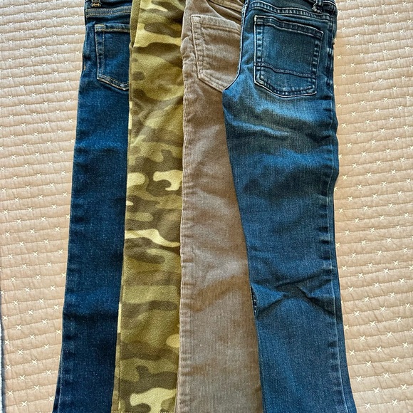 Boys 6 pant/jean lot. Hanna Andersson. Carter’s. Cat & Jack. Land’s End. - Picture 2 of 10